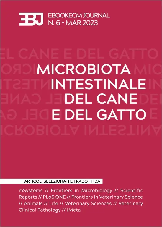 Corso Ebookecm Journal n.6 - Microbiota Intestinale del Cane e del Gatto