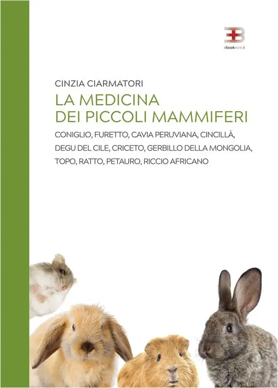 Corso La Medicina dei Piccoli Mammiferi: Coniglio, Furetto, Cavia Peruviana, Cincillà, Degu Del Cile, Criceto, Gerbillo Della Mongolia, Topo, Ratto, Petauro Dello Zucchero, Riccio Africano