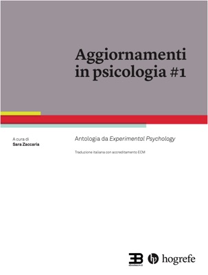 Copertina Aggiornamenti in Psicologia 1: Antologia da Experimental Psychology